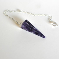 Lepidolite pendulum 1PC