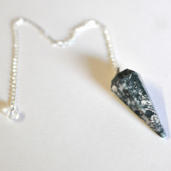 Agate Moss pendulum 1PC