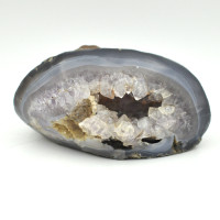 Chalcedony / Amethyst geode polished 1PC (1) Chalcedony / Amethyst geode polished 1PC (1)