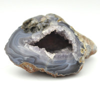 Chalcedony / Amethyst geode polished 1PC (2) Chalcedony / Amethyst geode polished 1PC (2)