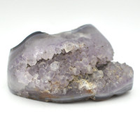 Chalcedony / Amethyst geode polished 1PC (4) Chalcedony / Amethyst geode polished 1PC (4)