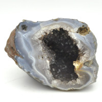 Chalcedony / Amethyst geode polished 1PC (5) Chalcedony / Amethyst geode polished 1PC (5)