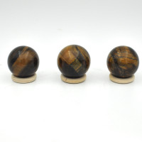 Tiger's Eye sphere 1PC (3.5 - 4.0 cm) Tiger's Eye sphere 1PC (3.5 - 4.0 cm)