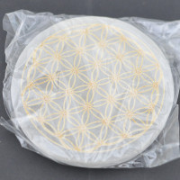 Selenite disk 10cm 1PC