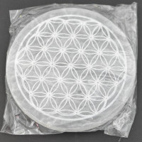 Selenite disk 14cm 1PC
