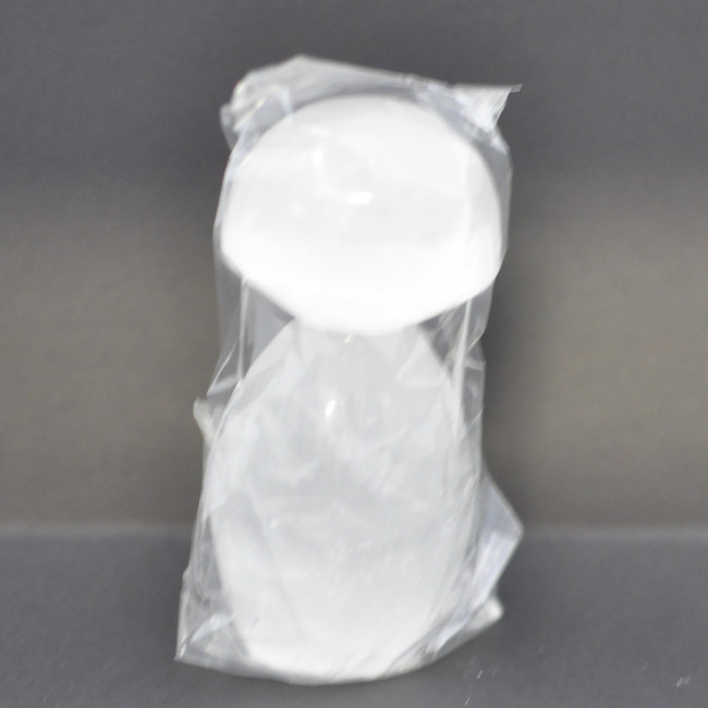 Selenite toadstool white 8cm 1PC