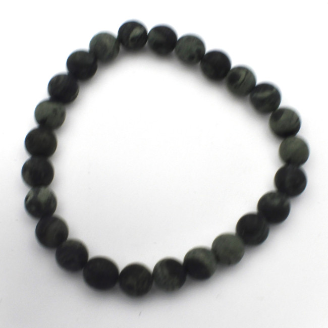 Jasper Kambaba Matt bracelet (bead, Ø 8mm) 1PC