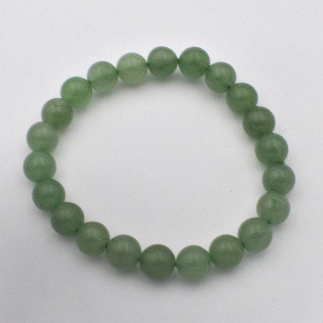 Aventurine green bracelet (bead, Ø 8mm) 1PC