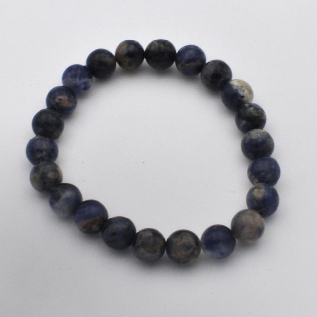 Sodalite bracelet (bead, Ø 8mm) 1PC