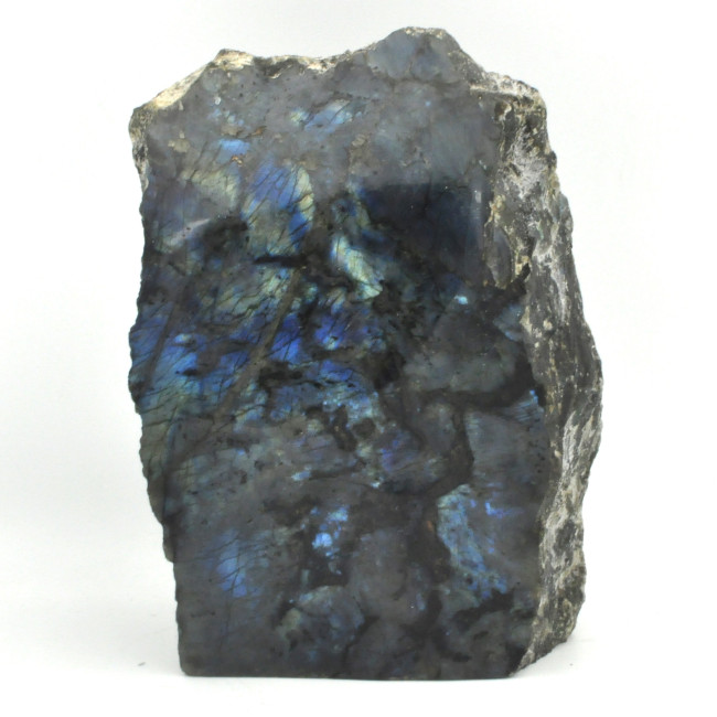 Labradorite standing piece with 1 polished side XL 1PC (15)