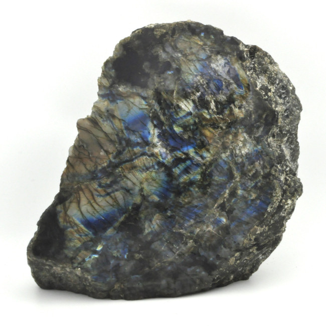 Labradorite standing piece with 1 polished side XL 1PC (3)