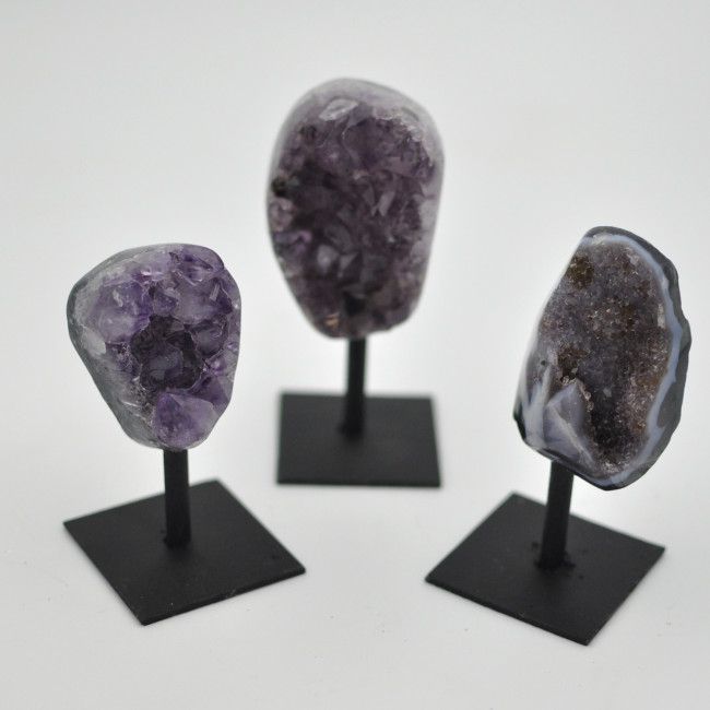 Amethyst polished on stand 1PC