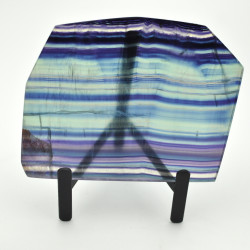 Fluorite Rainbow polished slab 1PC (10)