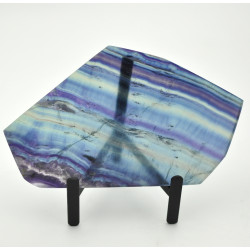 Fluorite Rainbow polished slab 1PC (11)