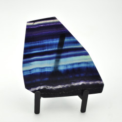 Fluorite Rainbow polished slab 1PC (14)