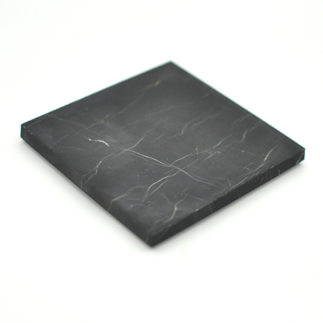 Shungite tile unpolished 1PC