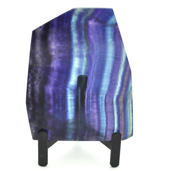 Fluorite Rainbow polished slab 1PC (1)