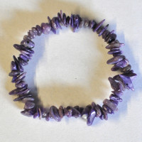 Charoïte bracelet (chips)