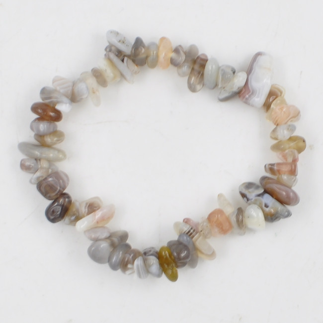 Agate Botswana bracelet (chips)