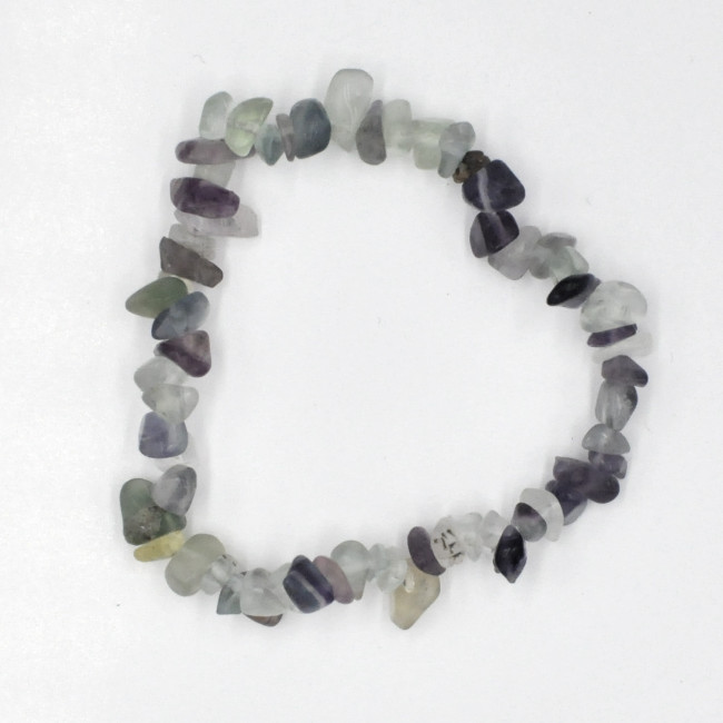 Fluorite rainbow bracelet (split)