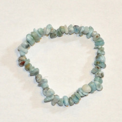 Larimar bracelet (chips)