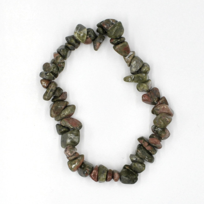 Unakite bracelet (split)