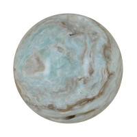 Calcite Caribbean Blue spheres 1KG