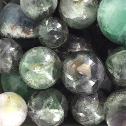 Fluorite Rainbow spheres B 1KG