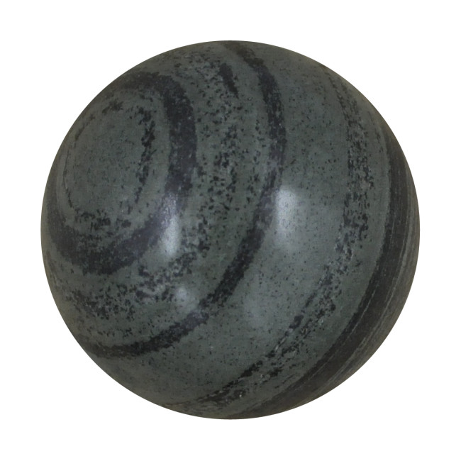 Jasper green (striped) spheres 1KG