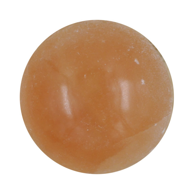 Selenite orange sphere