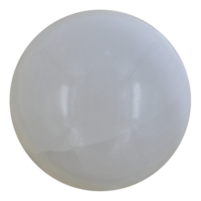 Selenite white sphere