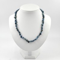 Apatite blue necklace (split, 45cm)