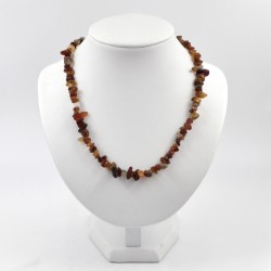 Carnelian necklace (split, 45cm)