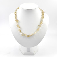 Citrine necklace (split, 45cm)