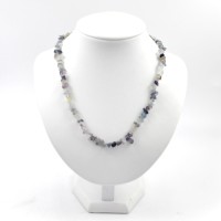 Fluorite necklace (split, 45cm)