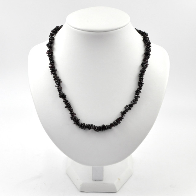 Garnet necklace (split, 45cm)