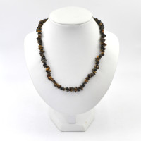 Tiger's Eye necklace (split, 45cm)