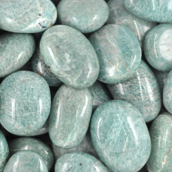 Amazonite palmstone (L) 500GR