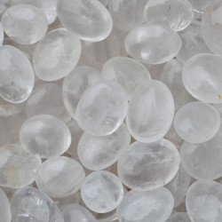 Rock Crystal palmstones (L) 500GR