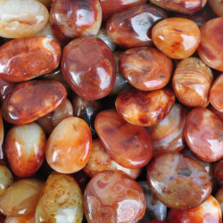 Carnelian palmstones (L) 500GR