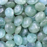 Fluorite green palmstones (L) 500GR