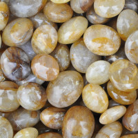 Limonite (Golden Healer) palmstones (L) 500GR