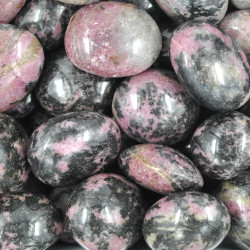 Rhodonite palmstones (L) 500GR