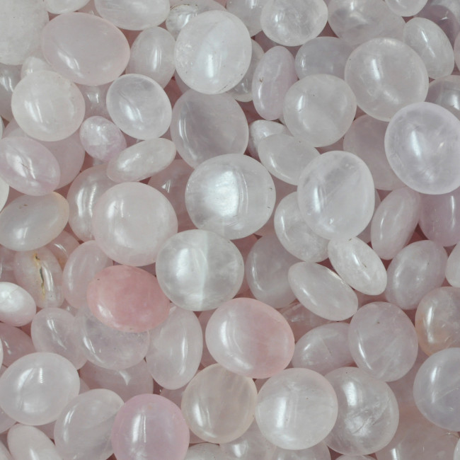 Rose Quartz palmstones (S) 500GR