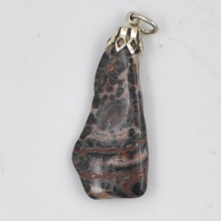 Agate snakeskin pendant 1PC