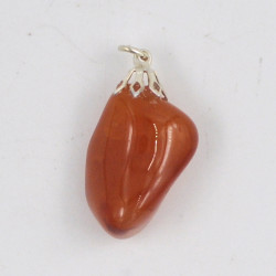 Carnelian pendant 1PC