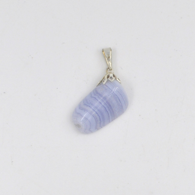 Chalcedony striped pendant 1PC