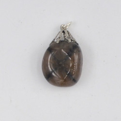 Chiastolite pendant 1PC