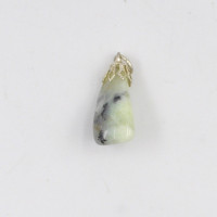 Chrysoprase lemon pendant 1PC