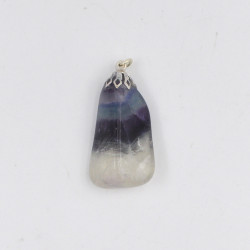 Fluorite rainbow pendant 1PC